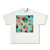 Pistachio summer vibes seamless pattern Urban Heavy Tee - BundleAndBundleShop