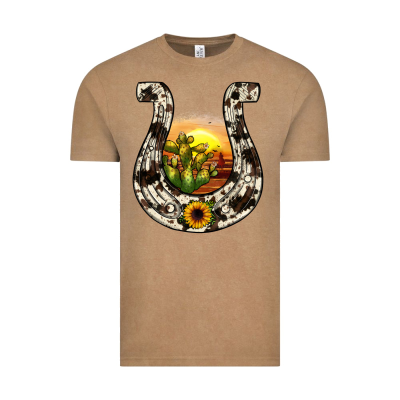 Horseshoe Sunset Vintage Tee by JahusDesignShop | Teevron