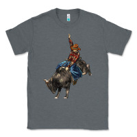 Charcoal Heather western rodeo bullfighter Classic Tee - BarkalooDesign