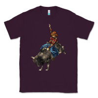 Plum western rodeo bullfighter Classic Tee - BarkalooDesign