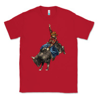 Red western rodeo bullfighter Classic Tee - BarkalooDesign