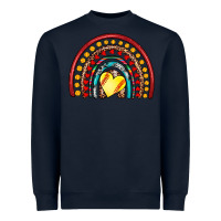 Navy softball rainbow Heavyweight Sweatshirt - Artiststas