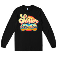 Black senior 2024 Long Sleeve Tee - JahusDesignShop