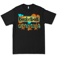 Black basketball grandma with leopard Premium Tee - Zillion Design Studio