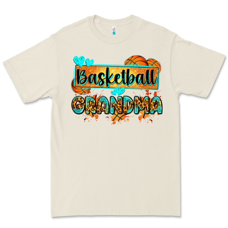 Basketball Grandma With Leopard Premium Tee by Zillion Design Studio | Teevron