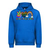 Cobalt Peace love pride Urban Hoodie - CowGirlArtShop