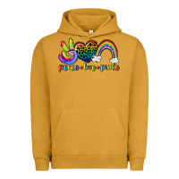 Pigment Peanut Butter Peace love pride Urban Hoodie - CowGirlArtShop