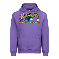 Tulip Peace love pride Urban Hoodie - CowGirlArtShop