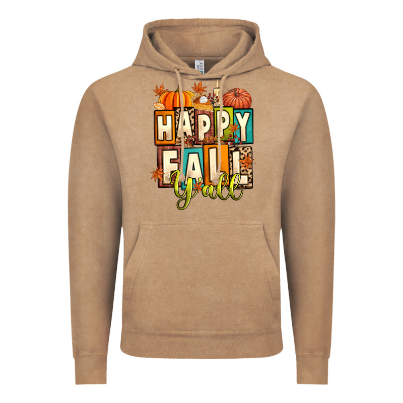 Happy Fall Y'all Vintage Hoodie by Artiststas | Teevron