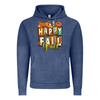 Vintage Denim happy fall y'all Vintage Hoodie - Artiststas