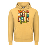 Vintage Mustard happy fall y'all Vintage Hoodie - Artiststas