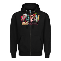 Black para squad Zipper Hoodie - NancyCooperArtShop