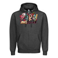 Charcoal Heather para squad Zipper Hoodie - NancyCooperArtShop