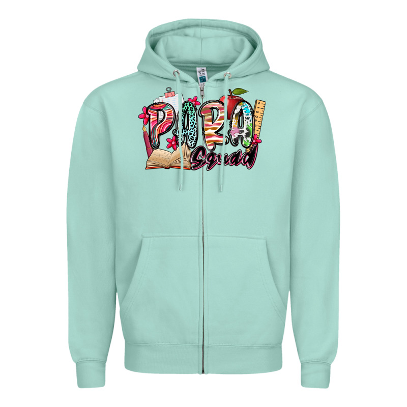 Para Squad Zipper Hoodie by NancyCooperArtShop | Teevron