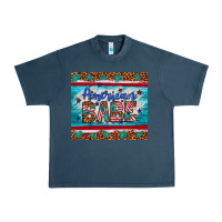 Midnight Navy American babe leopard gemstone Urban Heavy Tee - Artiststas