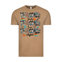 Vintage Coffee teacher teach love inspire Vintage Tee - JahusDesignShop