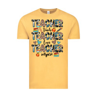Vintage Mustard teacher teach love inspire Vintage Tee - JahusDesignShop