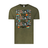 Vintage Olive teacher teach love inspire Vintage Tee - JahusDesignShop