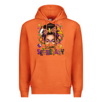 Carrot mardi gras school secretary caucasian messy bun Premium Hoodie - texasbilliewilder