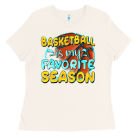 Bone basketball is my favorite season Ladies Tee - texasbilliewilder