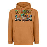 Meerkat show mom brown calf Heavyweight Hoodie - BarkalooDesign