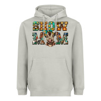 Moon Dust show mom brown calf Heavyweight Hoodie - BarkalooDesign