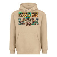Mushroom show mom brown calf Heavyweight Hoodie - BarkalooDesign