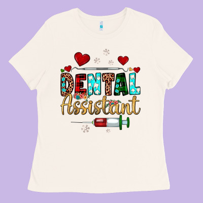 Christmas Dental Assistant Ladies Tee Designed By Jahusdesignshop