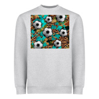 Heather Grey soccer Heavyweight Sweatshirt - Artiststas