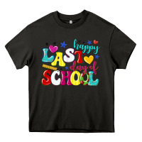 Asphalt happy last day of school Heavy Core Tee - texasbilliewilder