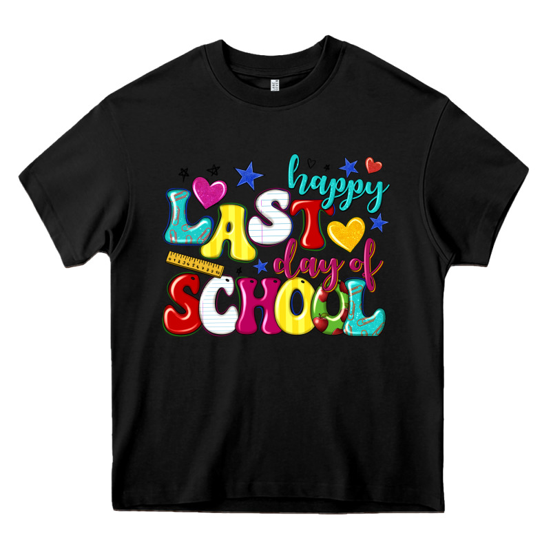 Happy Last Day Of School Heavy Core Tee by texasbilliewilder | Teevron