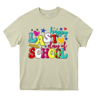 Mossy happy last day of school Heavy Core Tee - texasbilliewilder