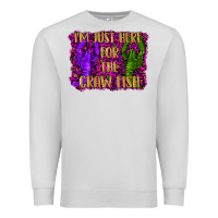Mardi Gras I'm Just Here For The Craw Fish With Lobster Premium Sweatshirt | Teevron