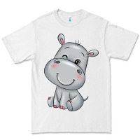 White hippo Premium Tee - texasbilliewilder