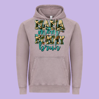 Mama Mom Mommy Bruh With Arrow Vintage Hoodie Designed By Adodesignshop