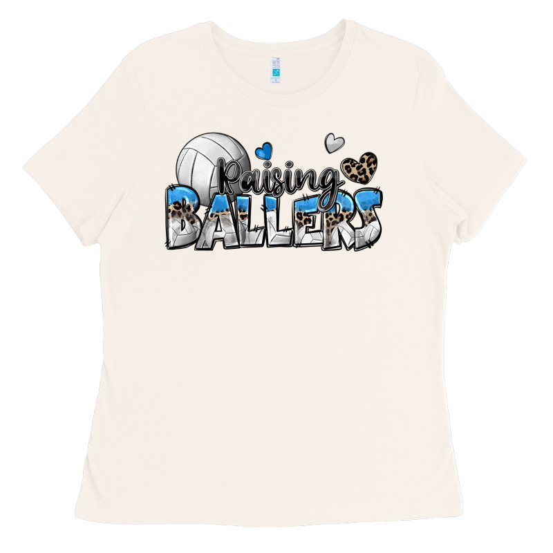 Raising Ballers Volleyball Ladies Tee by Zillion Design Studio | Teevron