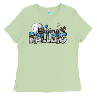 Matcha raising ballers volleyball Ladies Tee - Zillion Design Studio