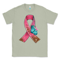 Matcha cancer ribbon and boxing gloves Classic Tee - AdoDesignShop