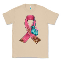 Mushroom cancer ribbon and boxing gloves Classic Tee - AdoDesignShop
