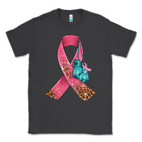 Smoke cancer ribbon and boxing gloves Classic Tee - AdoDesignShop