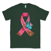Sports Green cancer ribbon and boxing gloves Classic Tee - AdoDesignShop