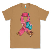 Toasted Coconut cancer ribbon and boxing gloves Classic Tee - AdoDesignShop