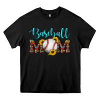 Black western leopard serape wooden sunflowers  turquoise glitter mom baseba Heavy Core Tee - Artiststas