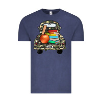 Vintage Denim farm truck,back to school Vintage Tee - JahusDesignShop