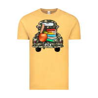 Vintage Mustard farm truck,back to school Vintage Tee - JahusDesignShop