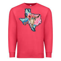 Cardinal Texas Boho Bull Skull Premium Sweatshirt - Bettercallsaul