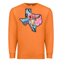 Carrot Texas Boho Bull Skull Premium Sweatshirt - Bettercallsaul