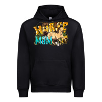 Black Horse Mom Rope Urban Hoodie - HowdyJamesFarm