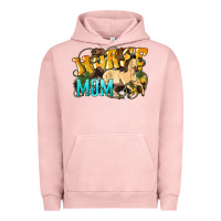 Pigment Salmon Horse Mom Rope Urban Hoodie - HowdyJamesFarm