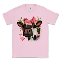 Bubblegum Pink valentines day cow Classic Tee - Jasminsmagicworld